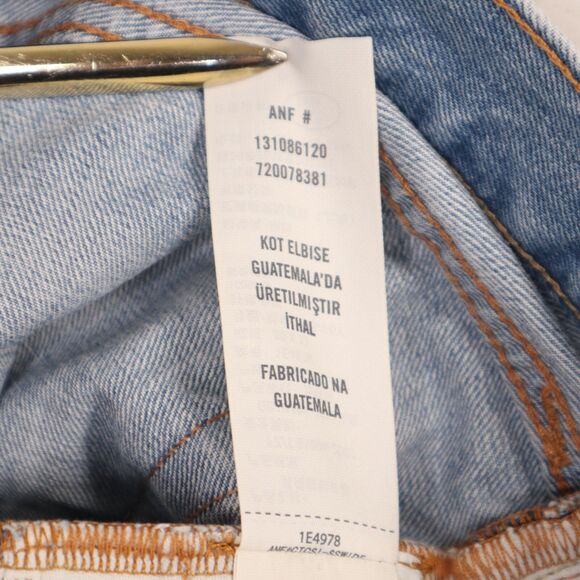 Abercrombie & Fitch Men's Button Fly Distressed Classic Straight Jeans Sz 30x32 - Picture 8 of 15